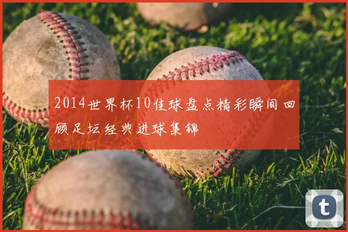 2014世界杯10佳球盘点精彩瞬间回顾足坛经典进球集锦